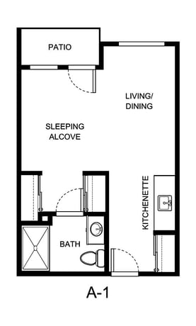 PDSP_IL_Magnolia_Suite 1BA_325 sq. ft.